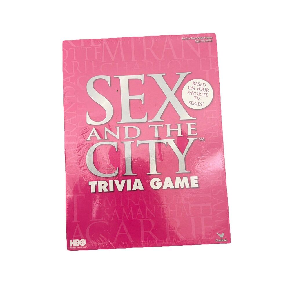 Sex and the City Trivia Game: Based on the TV Series sealed box